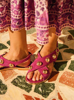 Sandales Coberts - Violet