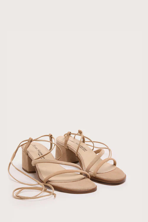 Sandales À Talons Grecia - Beige