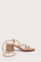 Sandales À Talons Grecia - Beige