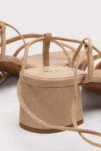 Sandales À Talons Grecia - Beige