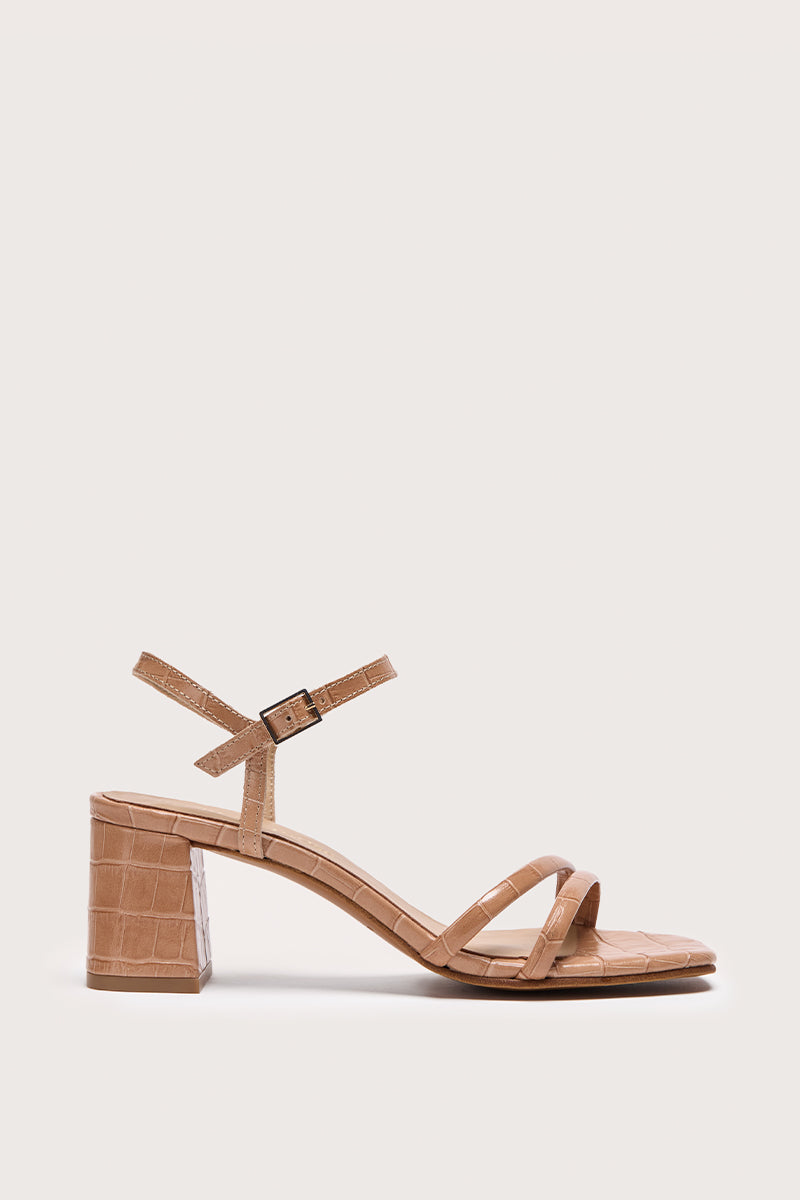 Sandales À Talons Habana - Coco Beige