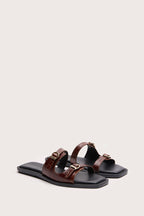 Sandales Plates Demi - Coco Chocolat