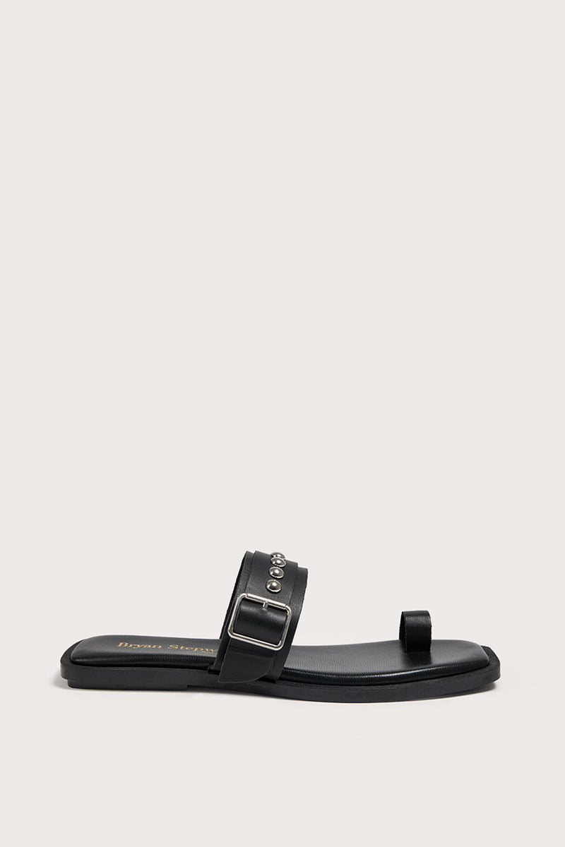 Sandales Plates Hiba - Negro