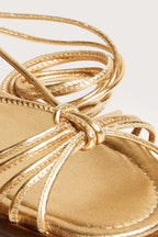 Sandales Plates Iris - Dorado