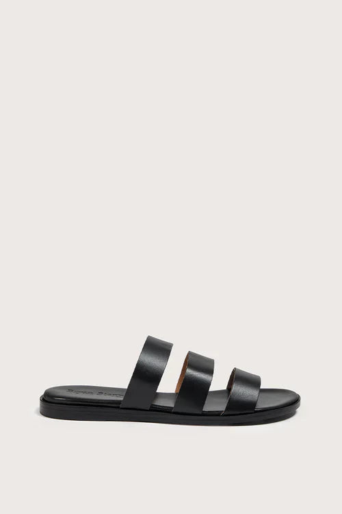 Sandales Plates Olympia - Negro