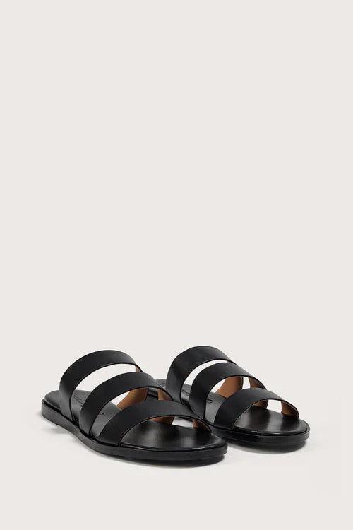 Sandales Plates Olympia - Negro