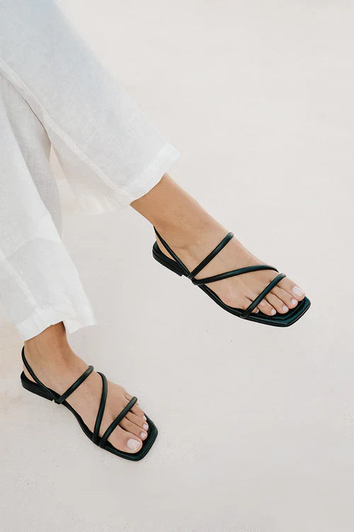 Sandales Plates Roma T - Negro