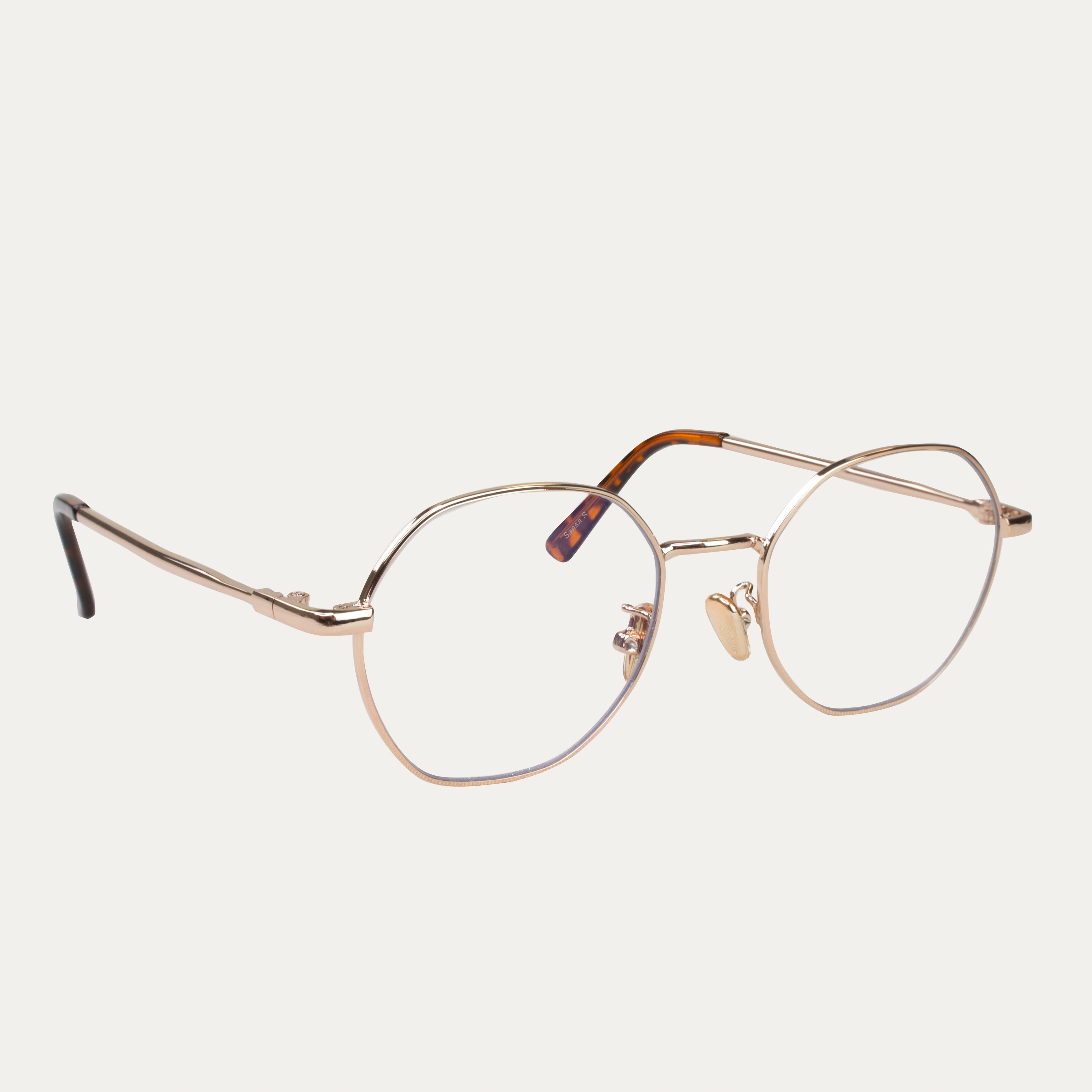 Lunettes De Vue Sansa - Rose Gold - Femme