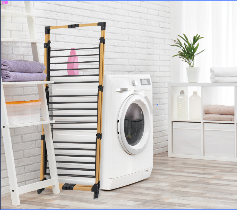 Étendoir À Linge Tour Willis - 30M - Bois