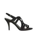 Salvatore Ferragamo Gal Heel Sandals - Black - Femme