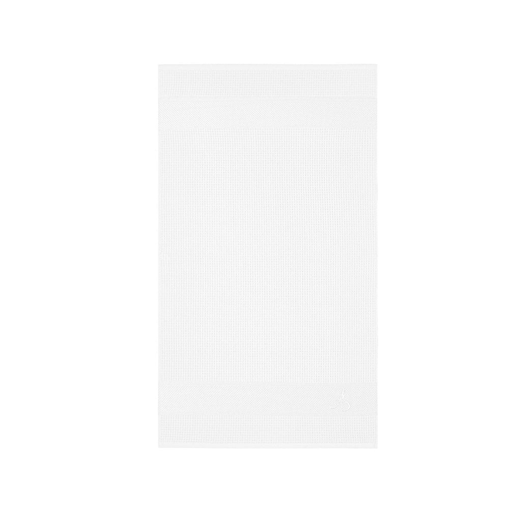 Nid D'Abeille - Serviette De Toilette - Blanc