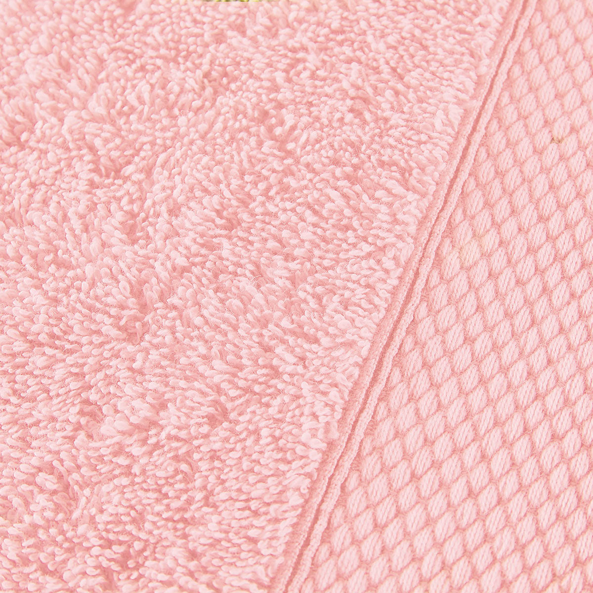 Eponge Unie - Serviette Invité  - Rose Pâle