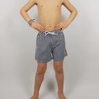 Short De Bain Enfant - Le Petit Immergé Rayé