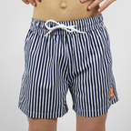 Short De Bain Enfant - Le Petit Immergé Rayé