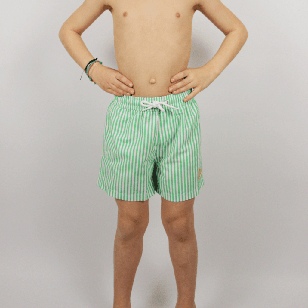 Short De Bain Enfant - Le Petit Envolé Rayé