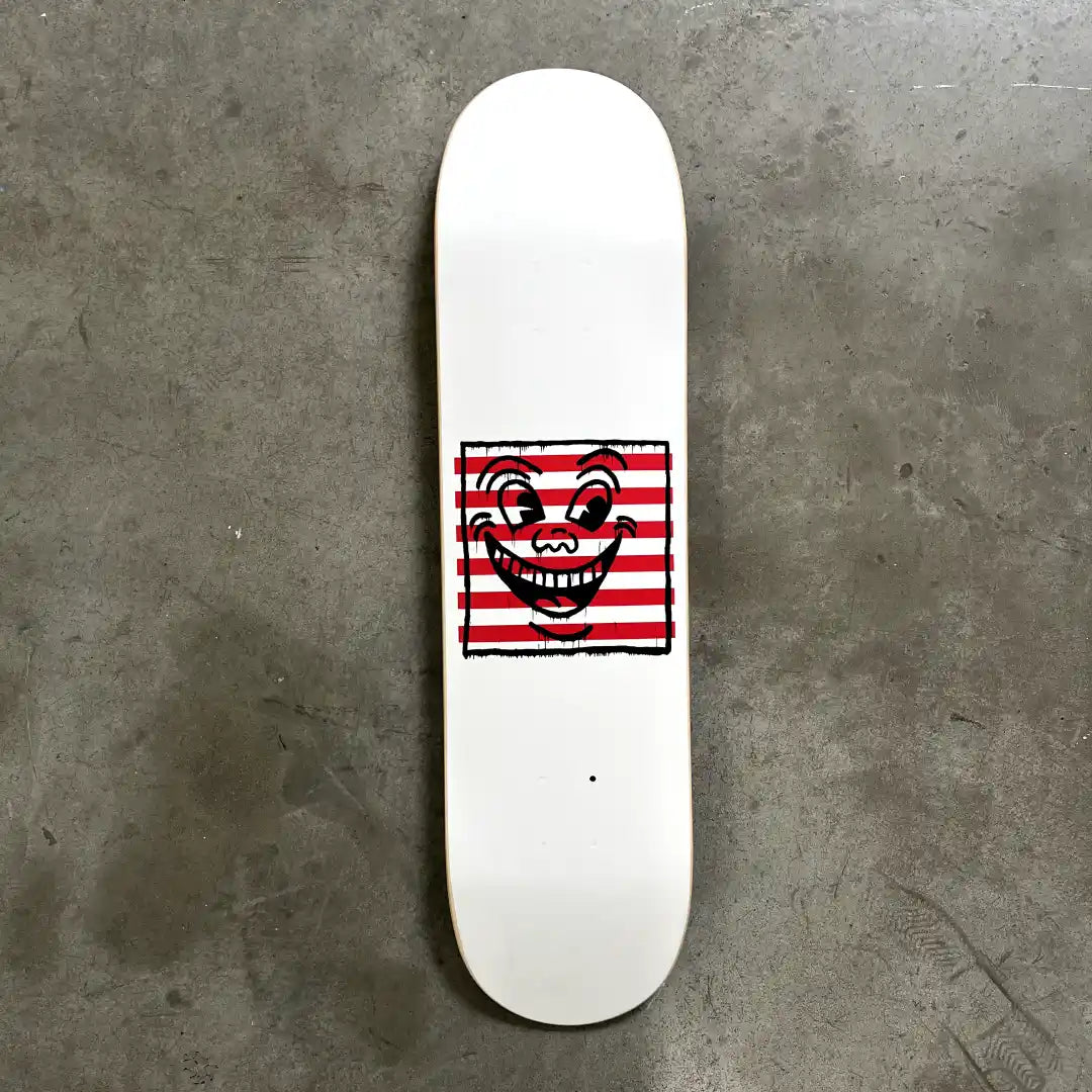 Keith Haring - Smile On Stripes