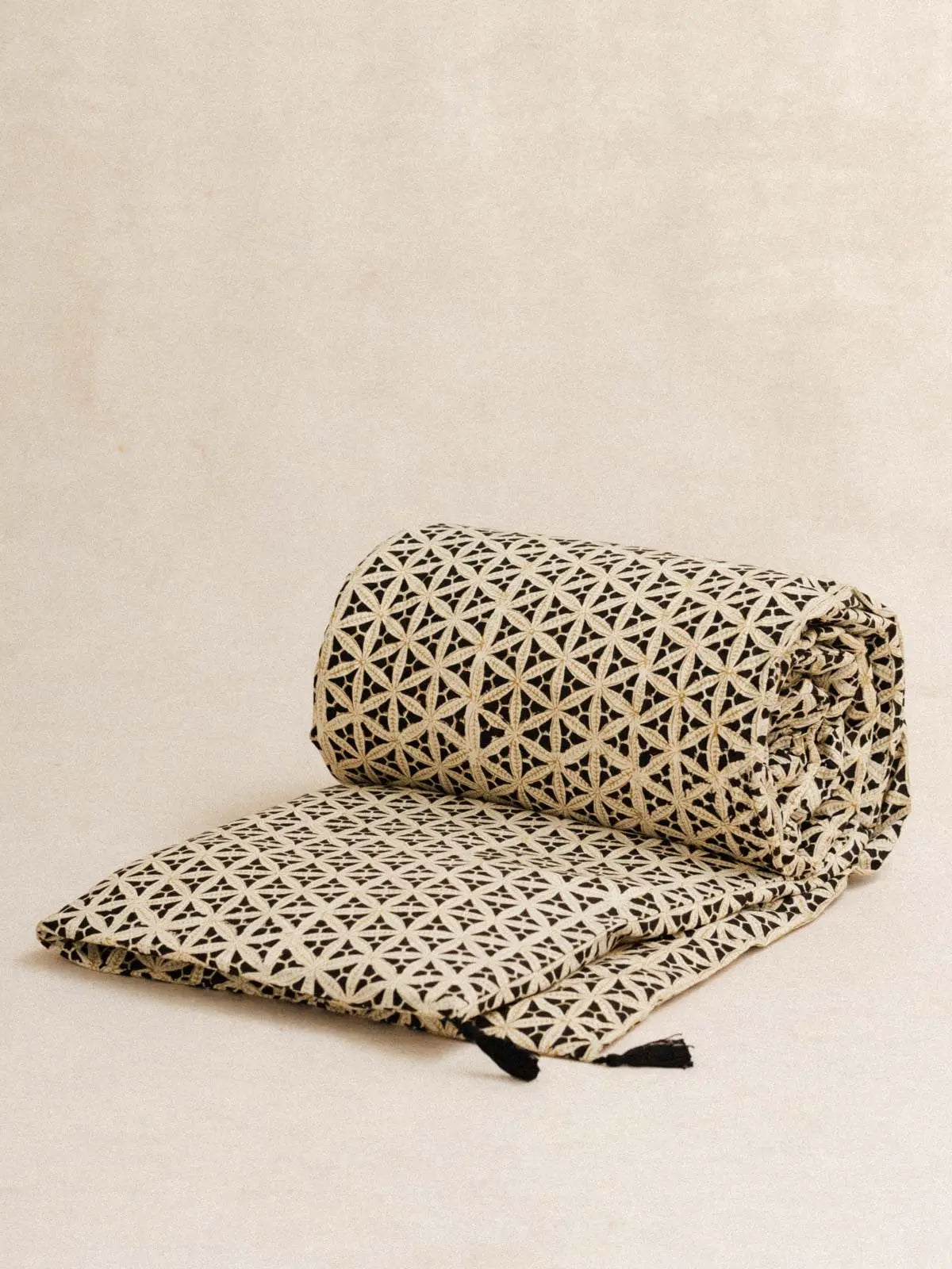 Sofa cover - Black Star - 85x185cm - kirane