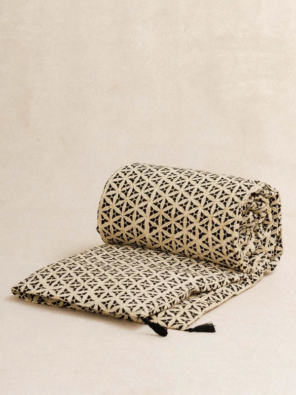 Sofa cover - Black Star - 85x185cm - kirane