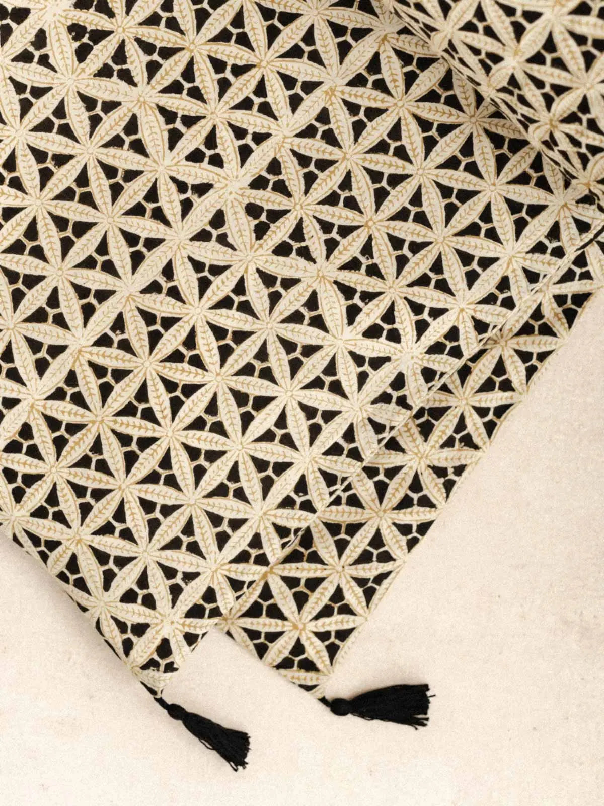 Sofa cover - Black Star - 85x185cm - kirane