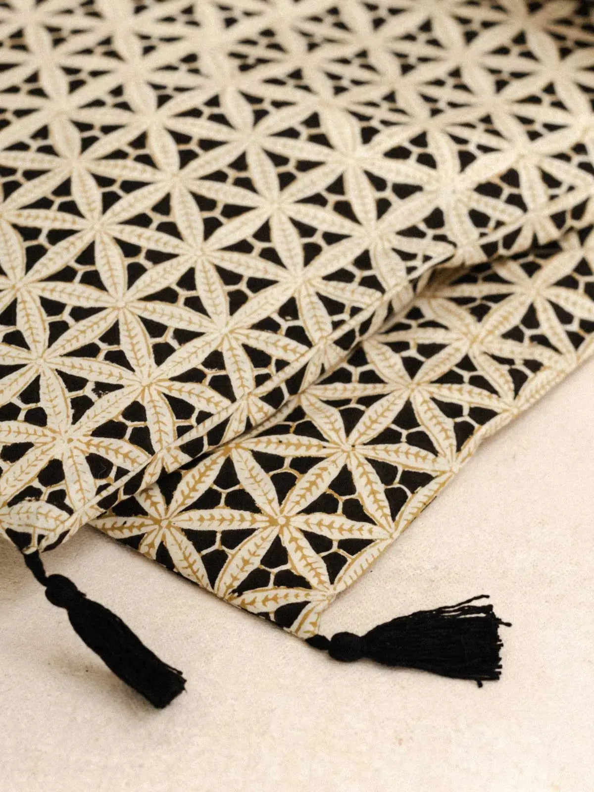 Sofa cover - Black Star - 85x185cm - kirane