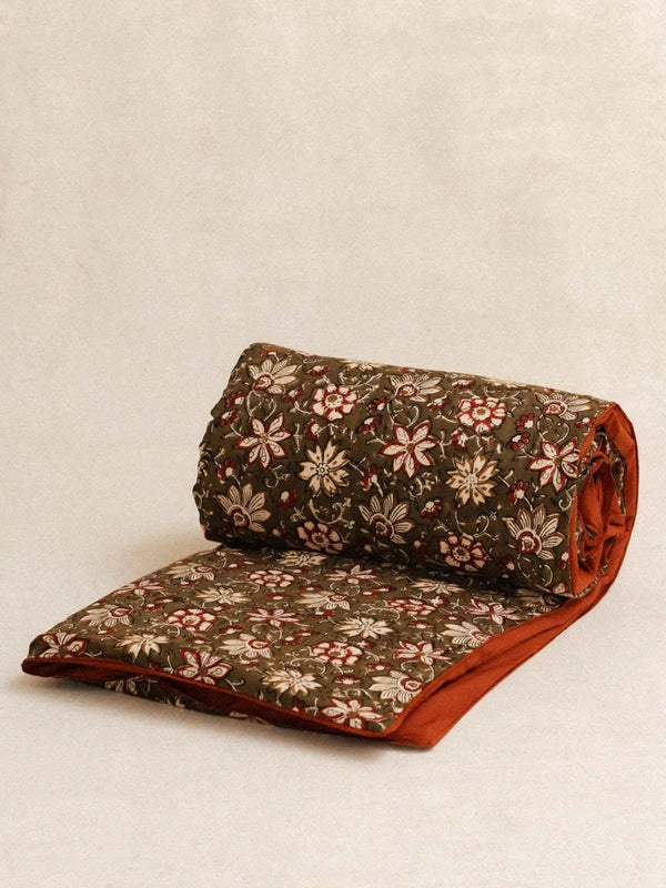 Sofa cover - Nimbu Kaki - 85x185cm - kirane