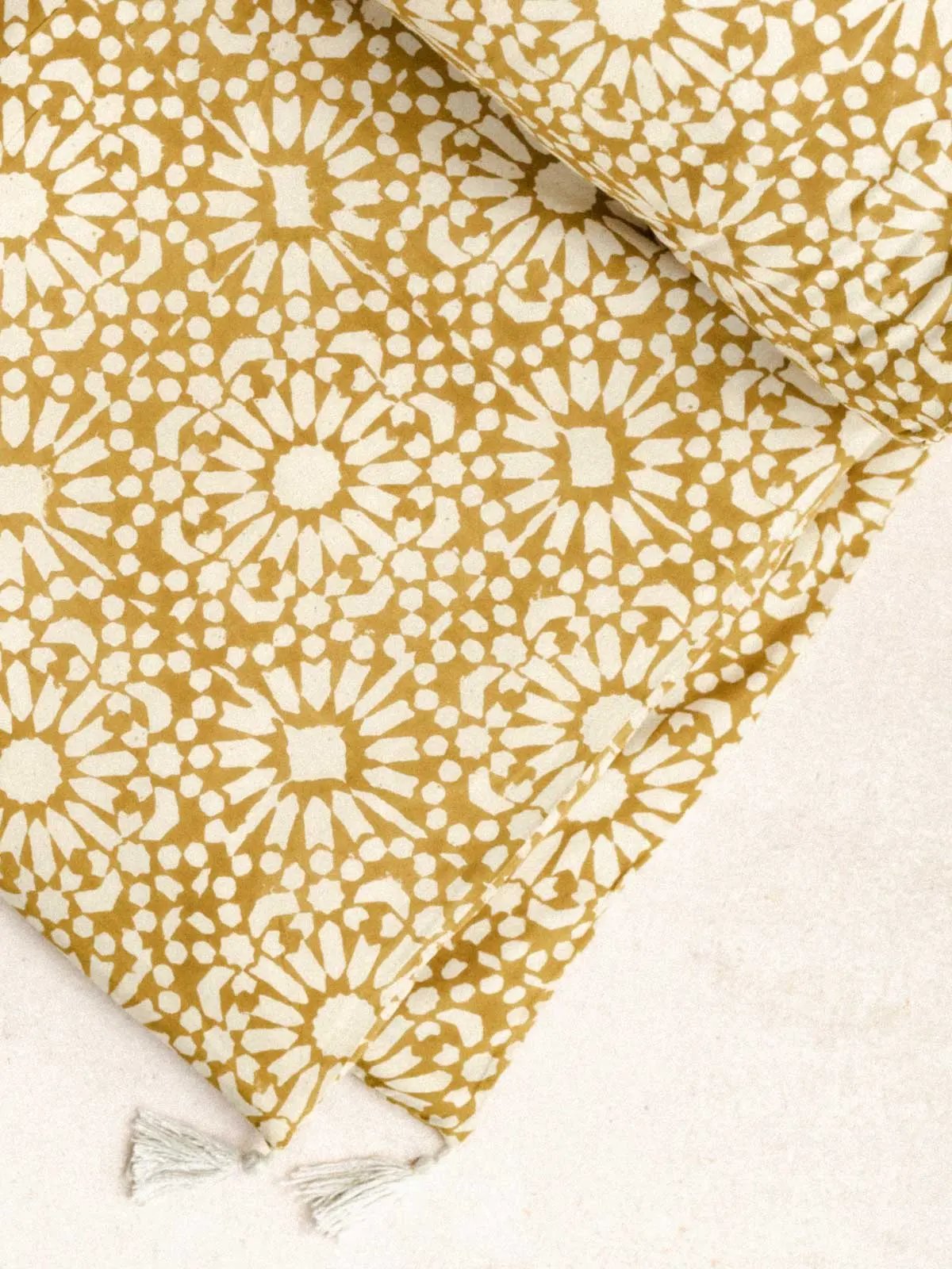Sofa cover - Yellow Star - 85x185cm - kirane