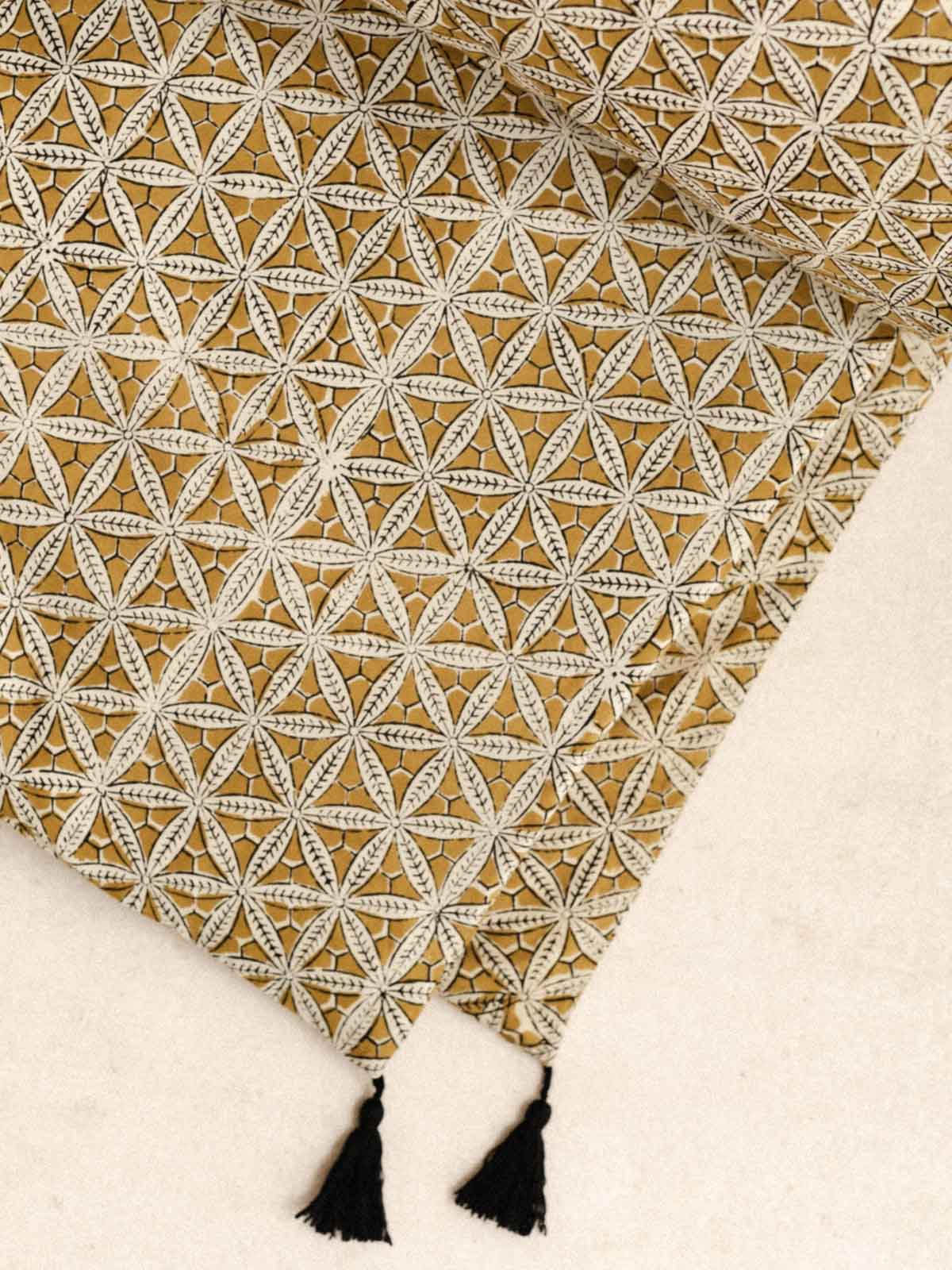 Sofa cover - Yellow Star - 85x185cm - kirane