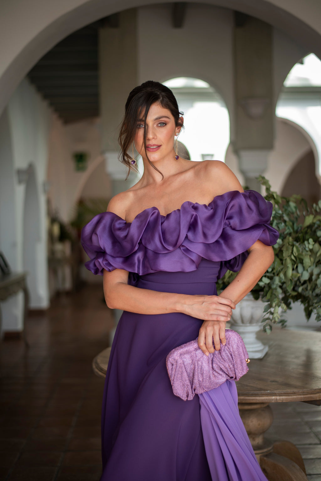 Robe Solène - Prune