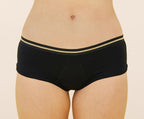 Shorty Sporty noir doré face sisters republic