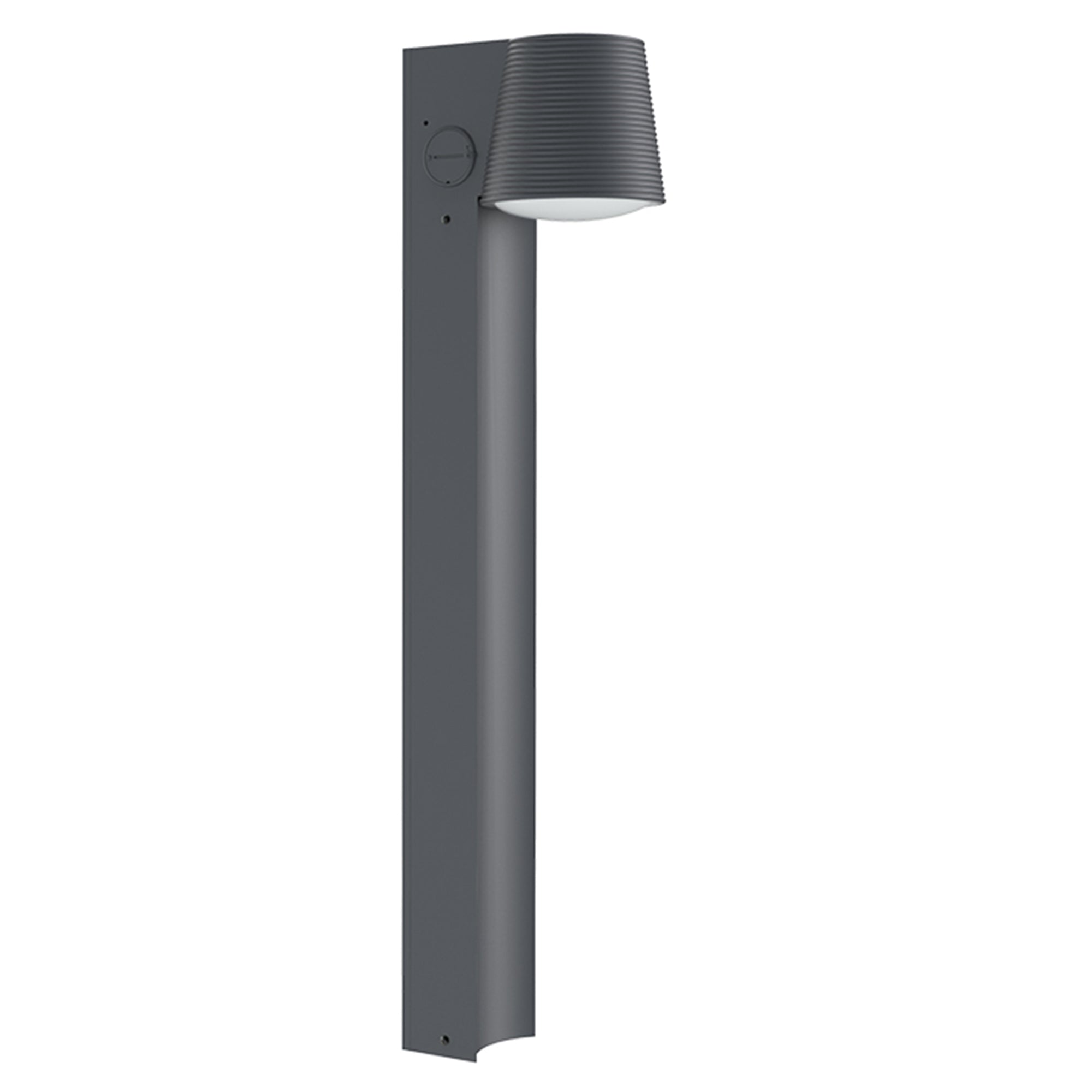 Soltek - Borne & Potelet Solaire - Acier - Noir