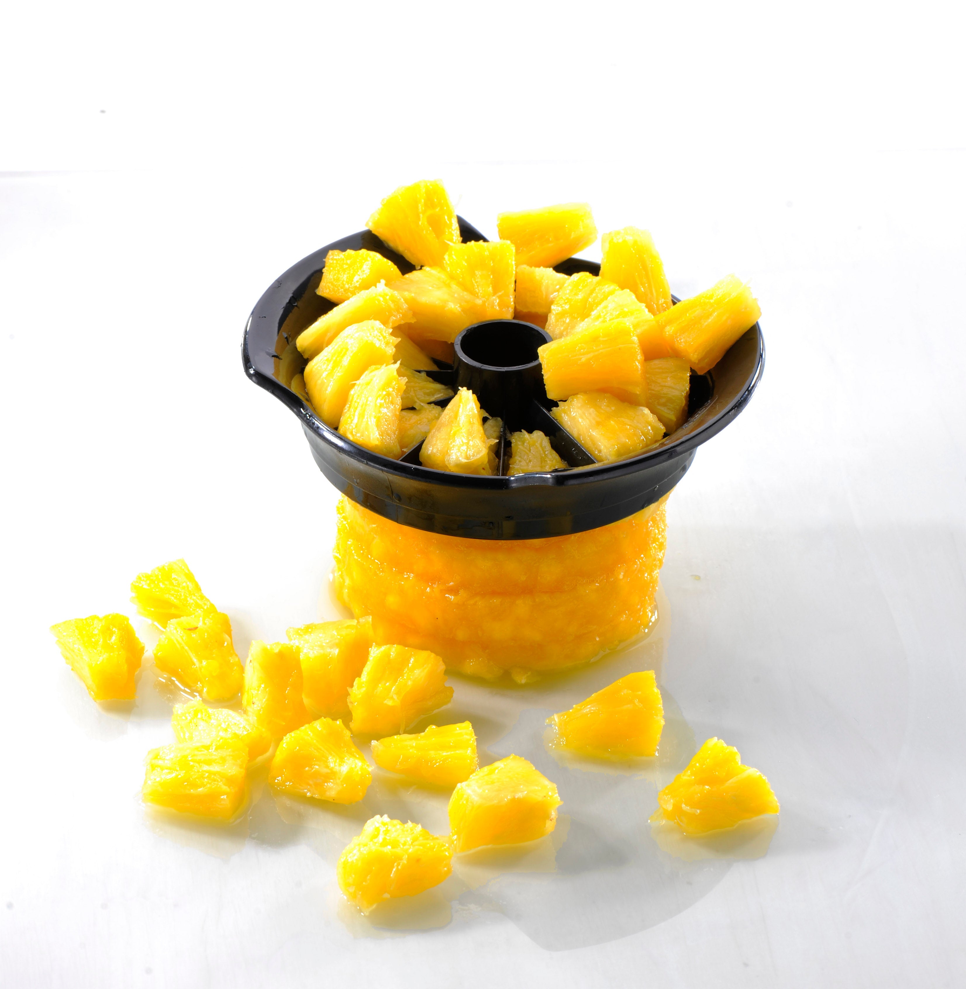 Professional - Coupe-Ananas - 12 Segments - Noir/Argent