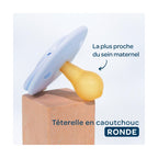 Lot De 2 Sucettes Rondes +6 Mois