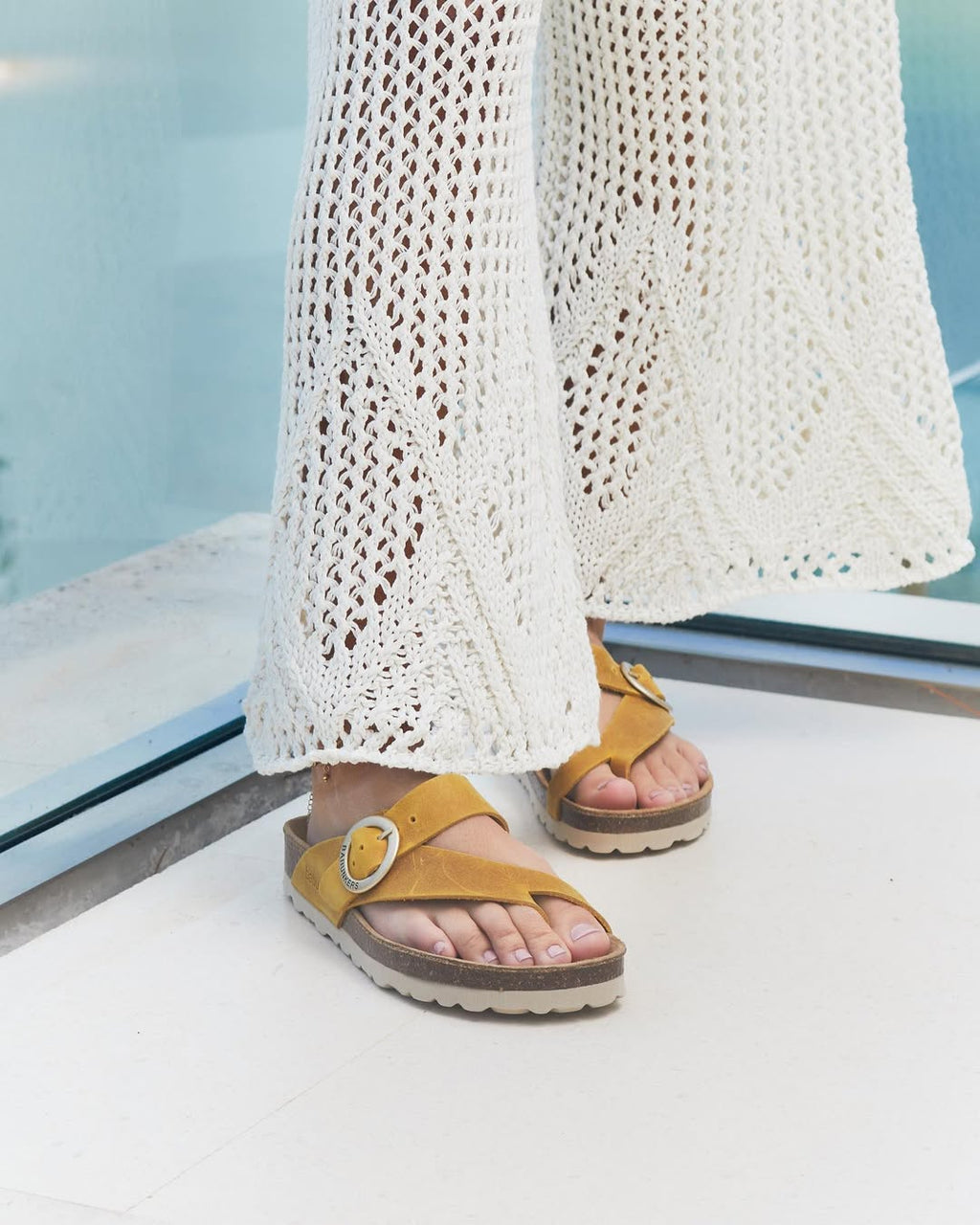 Sandales Jaune - Femme