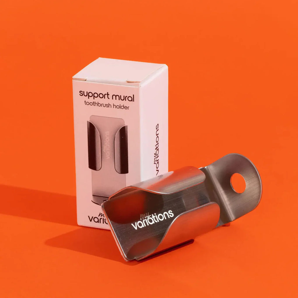 Brosse Noire + Étui + Support