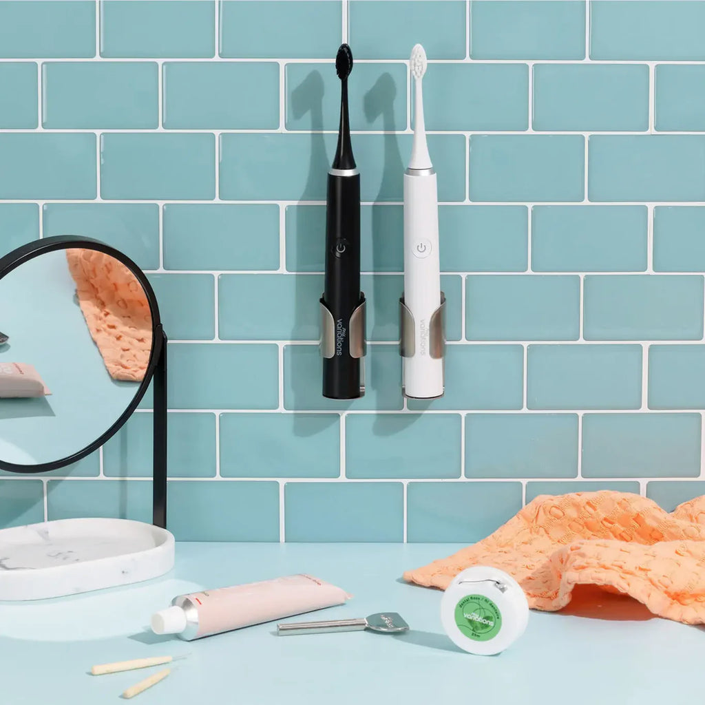 Brosse Noire + Étui + Support