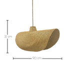 Kleia - Suspension Solaire - Herbe Marine - Beige
