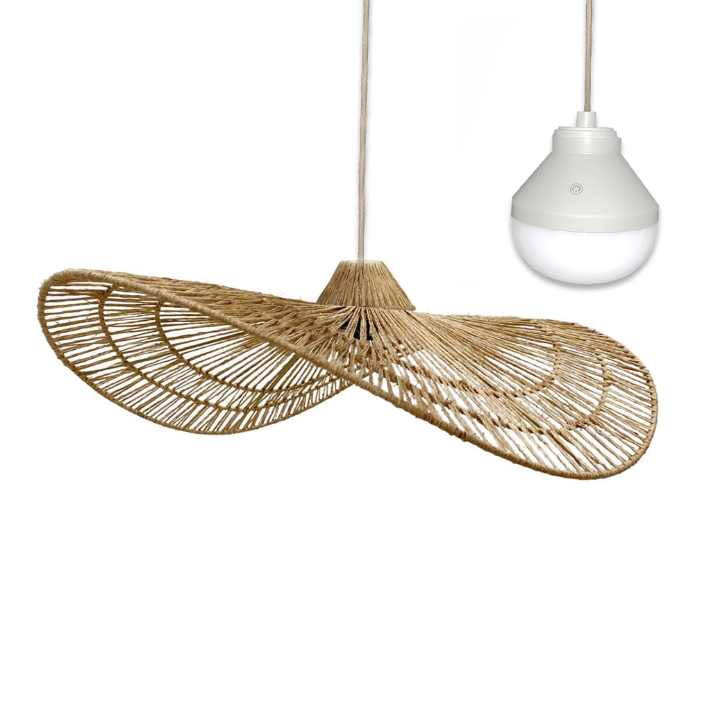 Marbella - Suspension Sans Fil - Jute - Beige