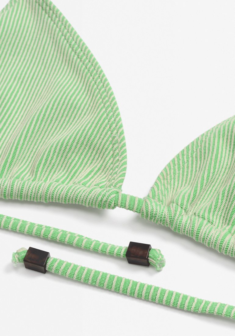 Haut De Maillot Triangle Silvio - Vert