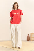 T-Shirt Bel Ete - Rouge