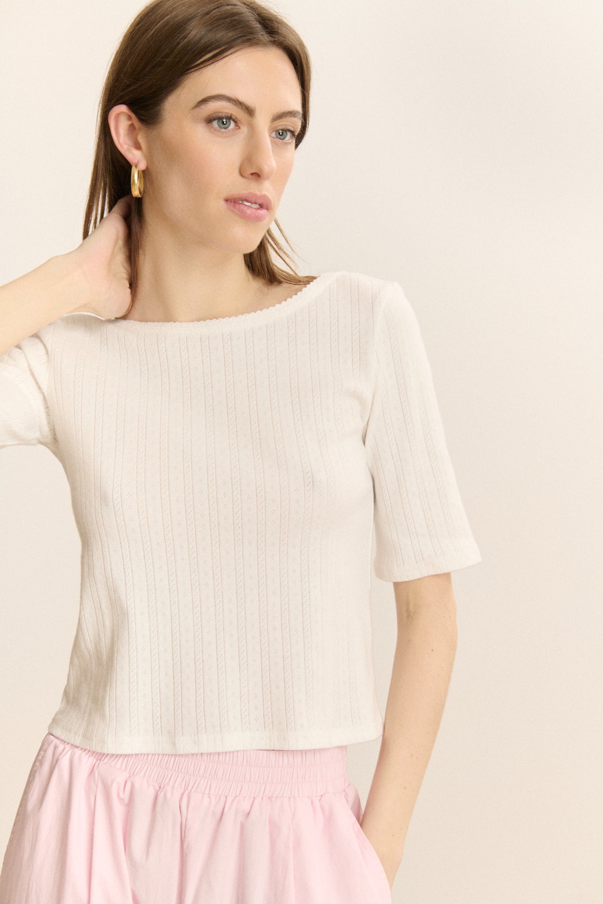T-Shirt Charlotte - Blanc