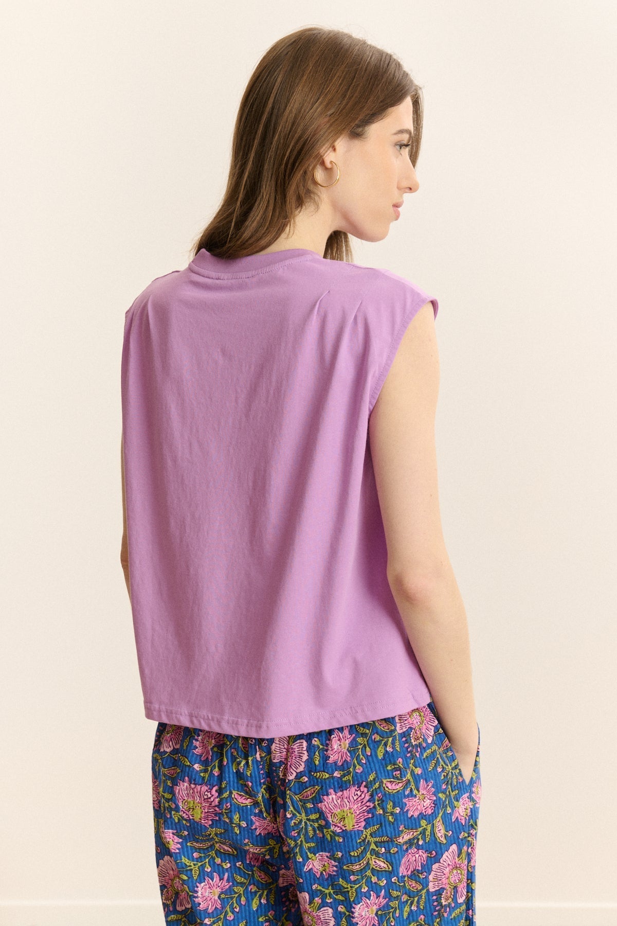 T-Shirt Vivi - Lilas