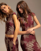 Top Ruby Bloom - Bordeaux