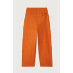 Pantalon Évasé Taille Haute - Cannelle - Femme