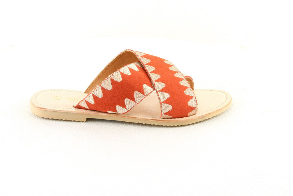 Nalaim - Mules Tabata - Orange - Manoukian