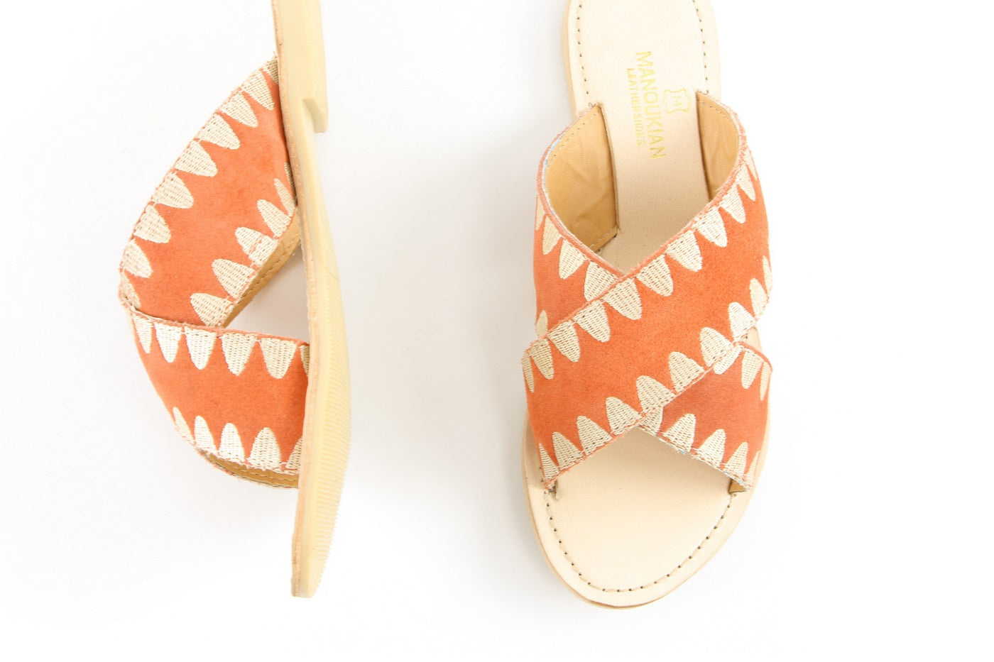 Nalaim - Mules Tabata - Orange - Manoukian