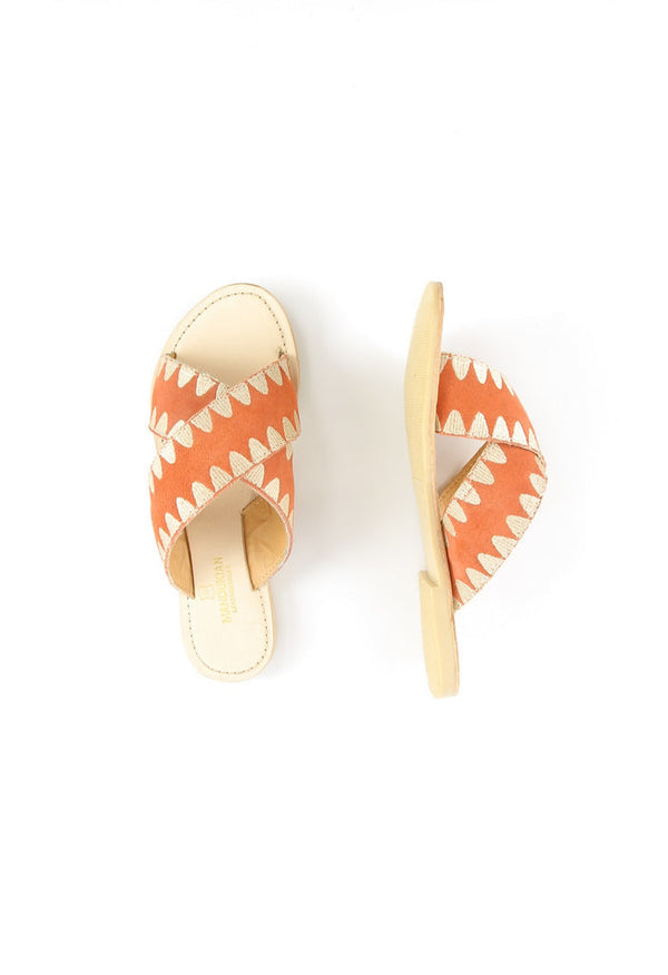 Nalaim - Mules Tabata - Orange - Manoukian