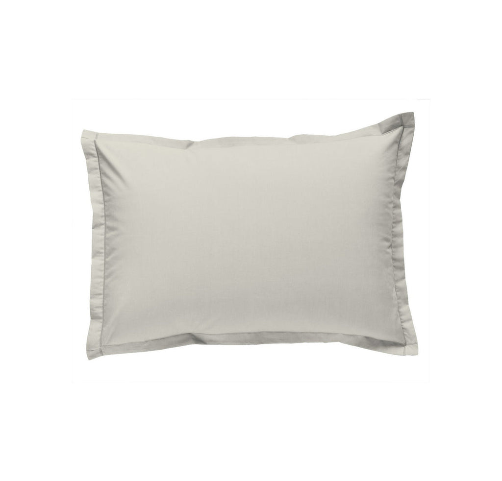 Perle De Coton - Taie D'Oreiller Percale - Ivoire - 2 Tailles