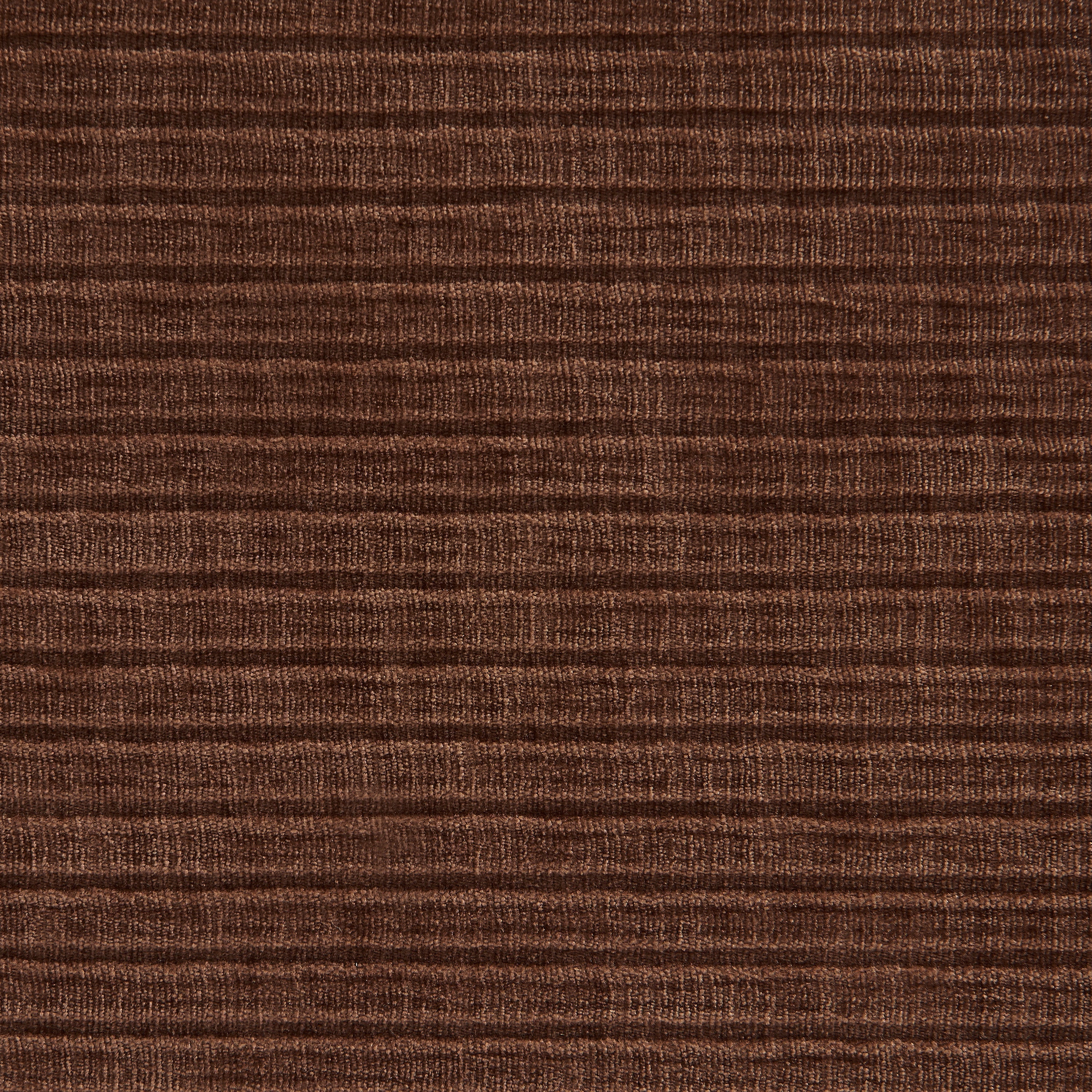 Lit Coffre Taijo - Velours Marron - Sommier Inclus