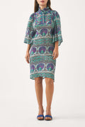 Robe Courte Tala - Aqua