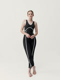 Combinaison Talia 2.0 - Noir/Blanc Cassé - Femme